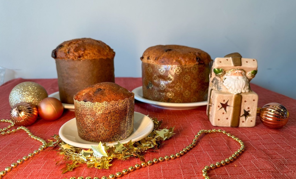 Panetone de Pera e Chocolate