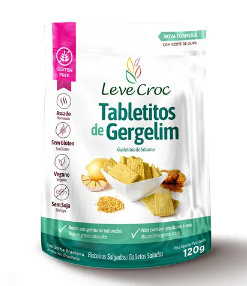 Tabletitos de Gergelim Leve Croc 150g