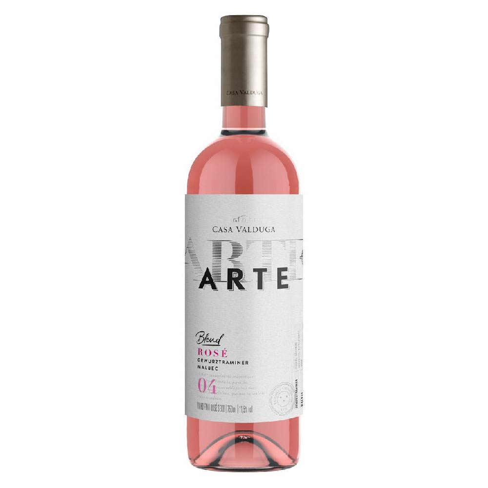 Vinho rosé Arte Casa Valduga