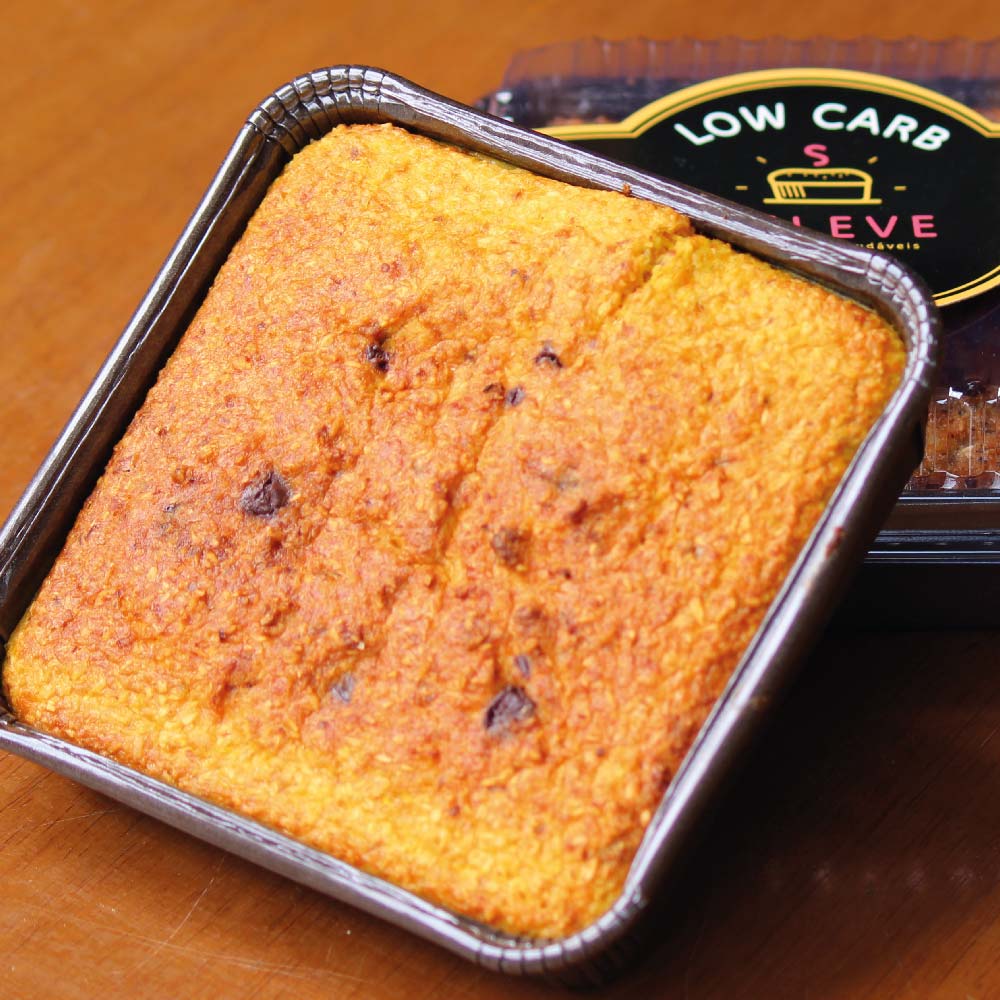 Bolo de cenoura low carb 195g