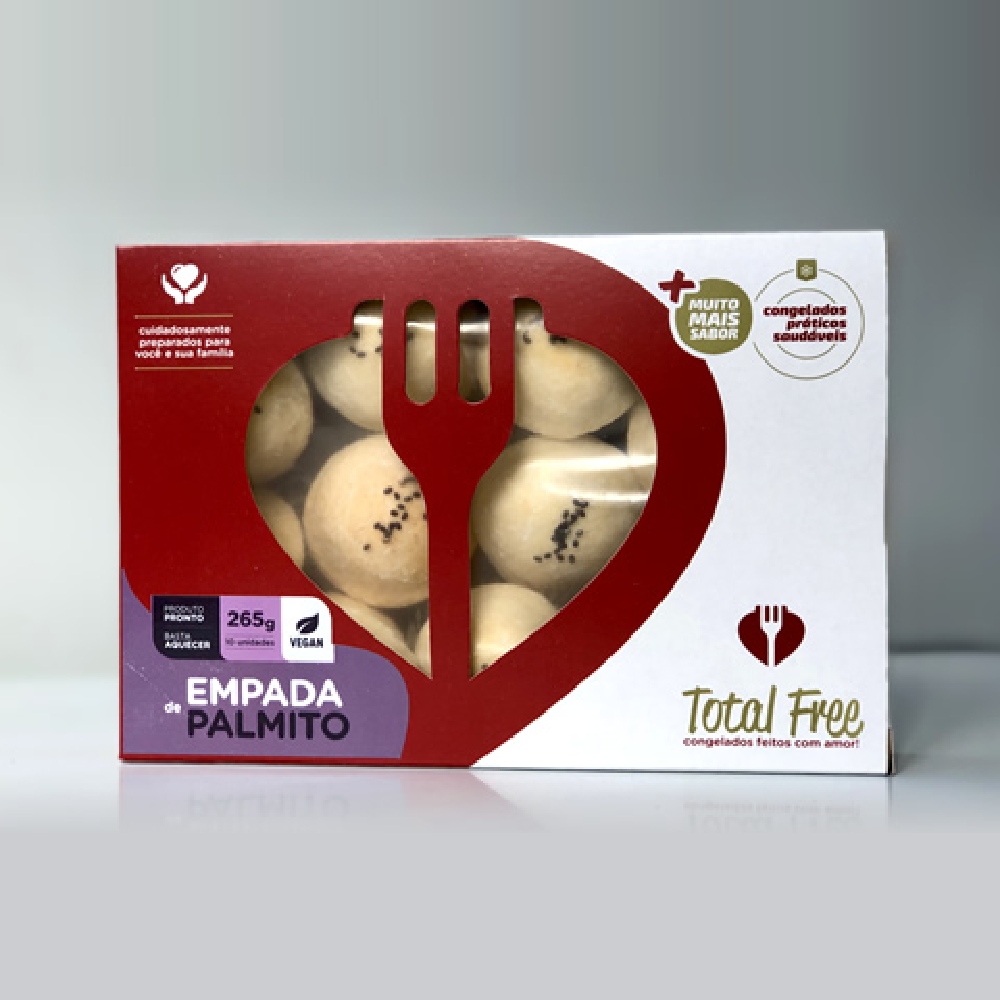 Empada palmito Total Free | Seleve